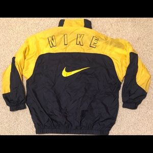 90s Nike Windbreaker Youth Medium (10-12) Spellout